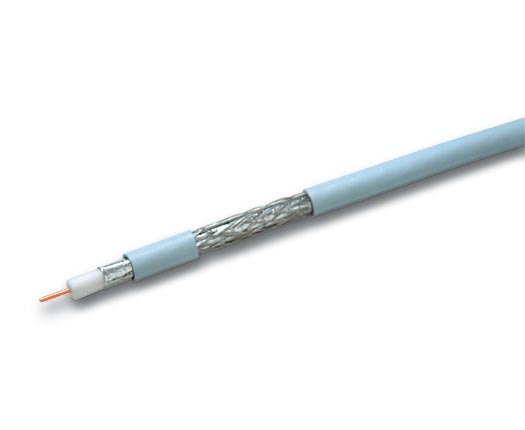 Cable coaxial de 7 mm, 17 db/100 m a 800 mhz, rollo de 100 m alcad ce-753