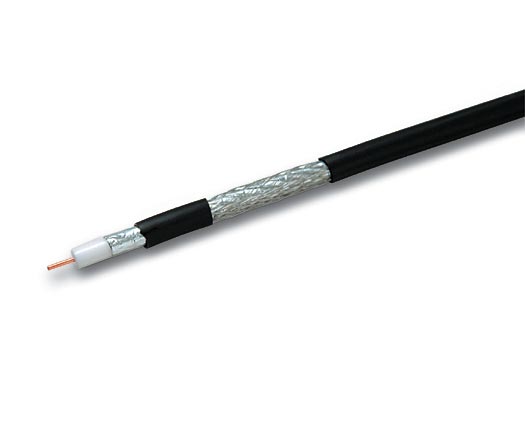 Cable coaxial de 7 mm, 16 db/100 m a 800 mhz, rollo de 100 m alcad ce-743