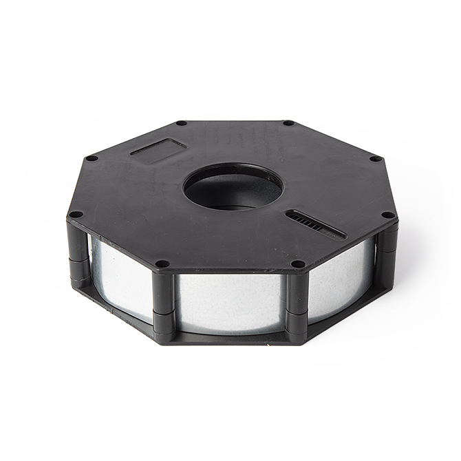 Tira de acero galvanizado, longitud 25 m, ancho 40 mm alcad feu-025